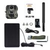 Mini900Pro — Caméra de chasse 4G solaire, alertes temps réel, GPS, vidéo 2K, IP65 Mini900Pro — Caméra de chasse 4G solaire, alertes temps réel, GPS, vidéo 2K, IP6 — vue 6