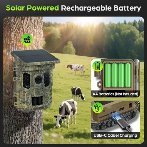 Caméra de chasse 4K 64 MP solaire — vue 6