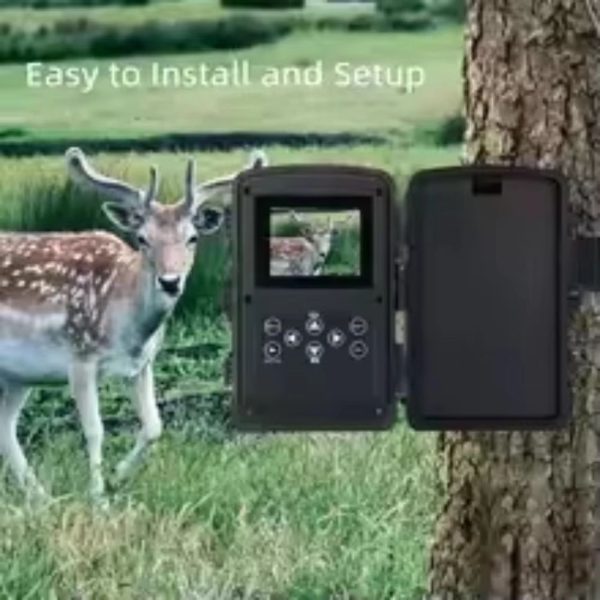 HC808A — Caméra de chasse 4K 50 MP, déclenchement 0,2 s, vision nocturne, IP65 HC808A — Caméra de chasse 4K 50 MP, déclenchement 0,2 s, vision nocturne, IP65 — vue 6
