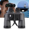 Jumelles marine 10x50 — boussole et télémètre intégrés, oculaires 28 mm, champ 132 m à 1000 m Jumelles marine 10×50 — vue 6