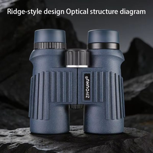 Jumelles 10x42 — prisme BAK4, film diélectrique haute réflectivité, structure métal, oculaires 23 mm Jumelles 10×42 — prisme BAK4, film diélectrique haute réflectivité, structure mé — vue 6