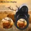 M5 — Lunette de vision nocturne 1080p, écran rond plein cadre, grande ouverture, — vue 6