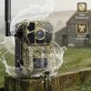 Caméra de chasse 4G LTE solaire — vision nocturne couleur, audio bidirectionnel, IP66, cloud gratuit Caméra de chasse 4G LTE solaire — vue 7