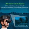 NVG30 — Monoculaire de vision nocturne sur casque, IR 940 nm invisible, 200 m, 4 modes couleur, mode 40 Hz NVG30 — Monoculaire de vision nocturne sur casque, IR 940 nm invisible, 200 m, 4 — vue 7