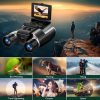 Jumelles numériques 12x32 avec caméra — écran rabattable 2,4", photos 48 MP, vidéo 2.5K, zoom 8x Jumelles numériques 12×32 avec caméra — vue 7